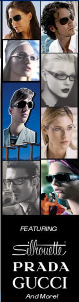 Featuring Silhouette, Prada, Gucci and more — a column of designer eyewear campaign photos